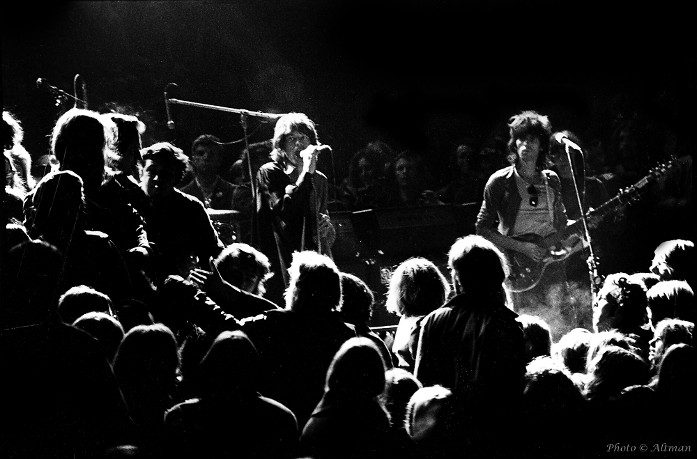 Photo of The Stones at Altamont ~ 1969