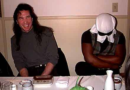 Darin May and Courtney Brown