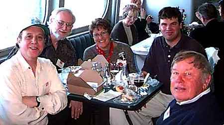 Robert Altman, writers Jon Sievert & Phil Elwood and family