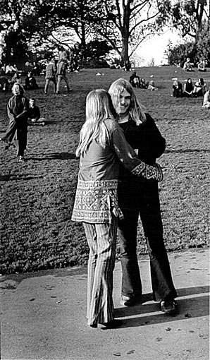 Photo: You and Me, Hippie Hill, GG Park 1968